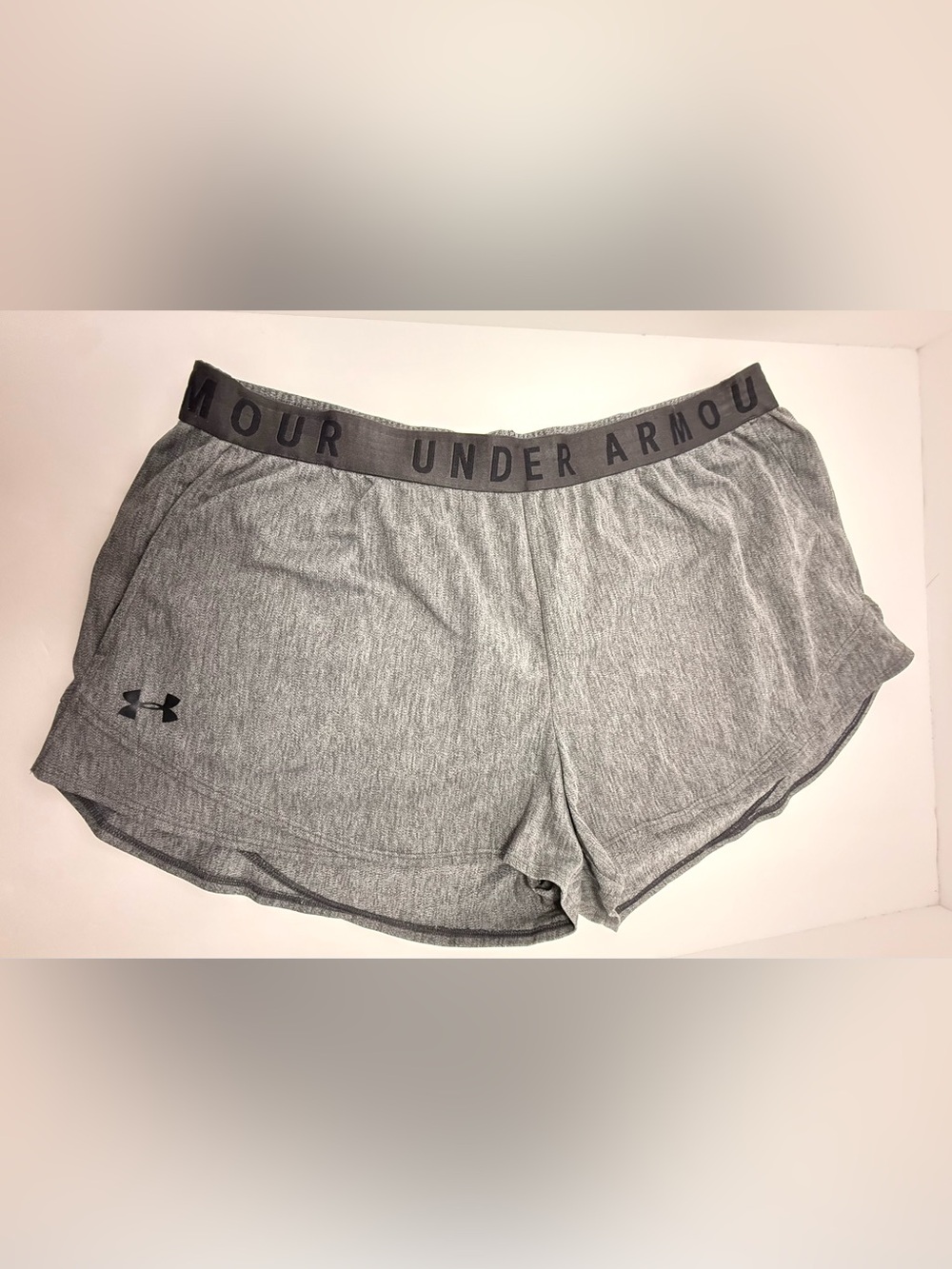 Under Armour HeatGear Gray Athletic Running Shorts XXL